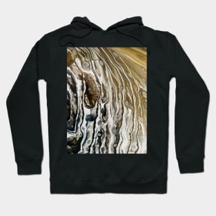 Fluid abstract Melting mármol Hoodie